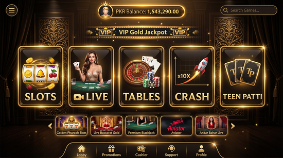 Main screen of betpkr casino page for PK players - 4